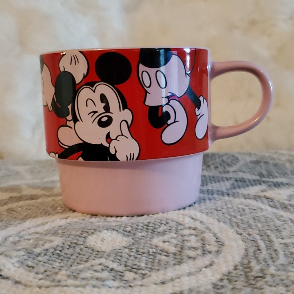 Pink Mickey Mouse Mug